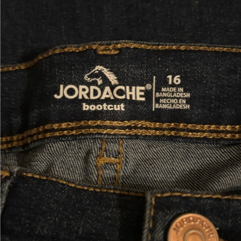 Jordache • Girls • Dark Blue • Boot Cut • Jeans - Picture 7 of 16